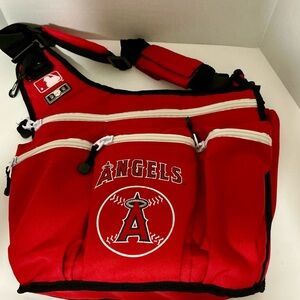 MLB Red and White Dad Bag Angels Edition